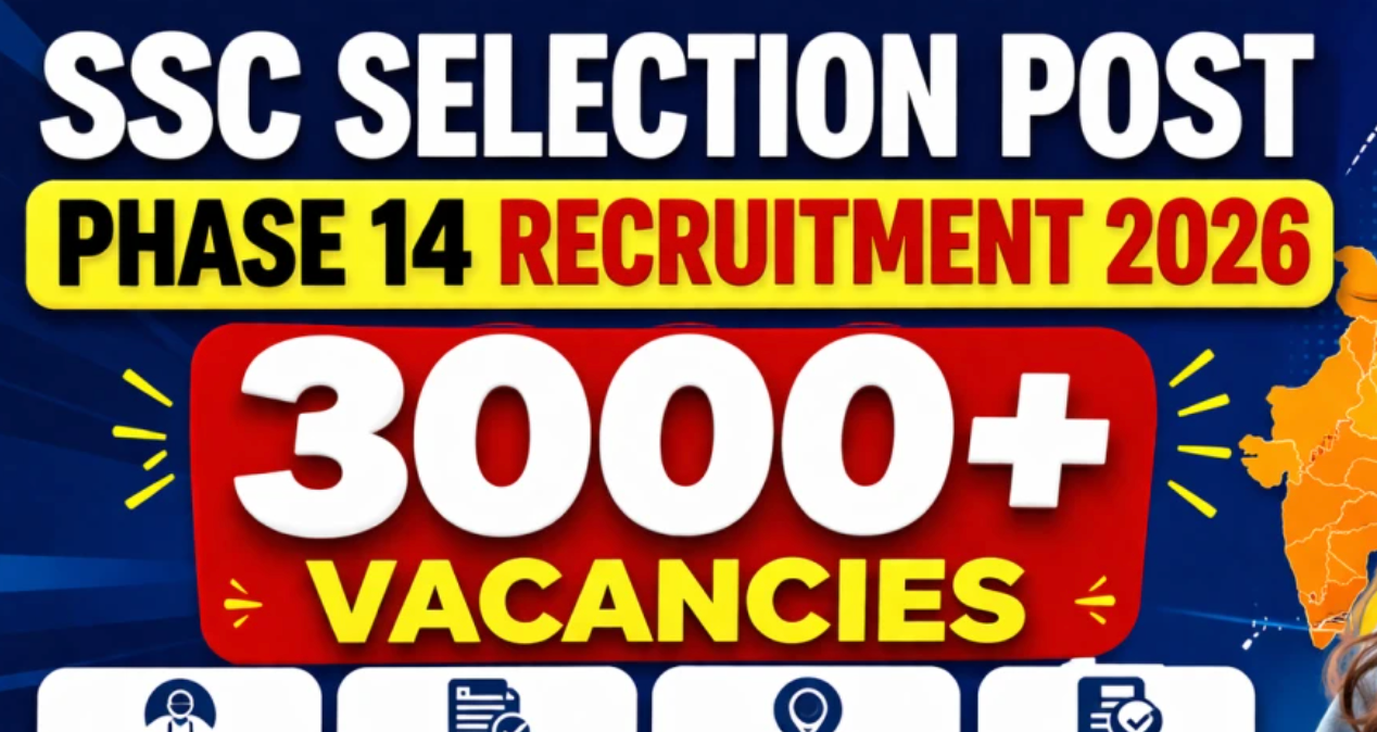 SSC Hiring 2026: Apply Now for Phase XIV Recruitment Opportunities